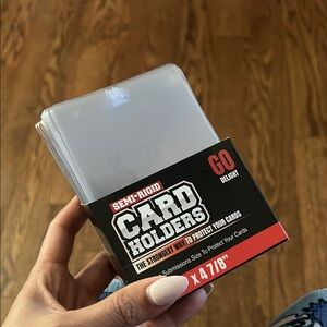 Semi-Rigid Card Holders